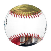 Balle De Baseball Bonne Fête des pères Deux Photo Baseball (Dos)