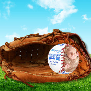 Balle De Baseball Bonne Fête des pères Personnalisée 2 Photo