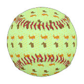 Balle De Baseball Bonnets de Pâques et jonquilles (Dos)