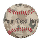 Balle De Baseball Bouclier Maccabee du désert et oreilles (Dos)