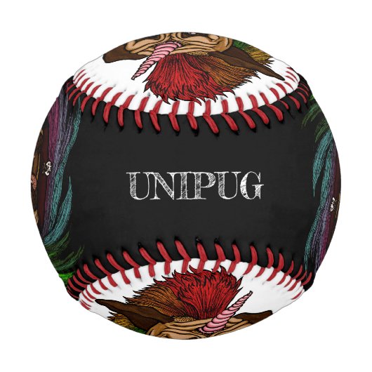 Balle De Baseball Boule Unipug (Yin Yang) (Devant)
