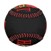 Balle De Baseball Bouteille de sauce chaude (Dos)