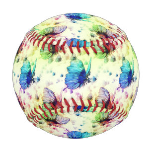 Balle De Baseball Bouteilles d'aquarelle Baseball