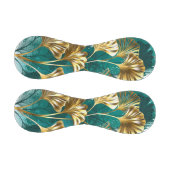 Balle De Baseball Branche avec Feuilles d'or Ginko Biloba (Panneaux)