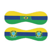 Balle De Baseball Brésil Drapeau et blason Patriotique (Panneaux)