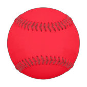 Balle De Baseball Bright red solid (Dos)