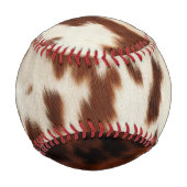 Balle De Baseball Brown noir blanc (Dos)