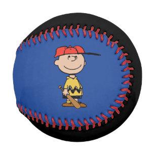 Balle De Baseball cacahuètes Charlie Brown Baseball Smile