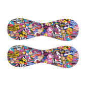 Balle De Baseball cacahuètes | Motif de patchs Mixtape (Panneaux)