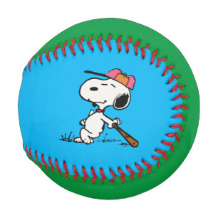 Balle De Baseball cacahuètes Snoopy at Bat