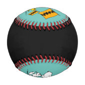 Balle De Baseball cacahuètes | Snoopy & Woodstock (Dos)