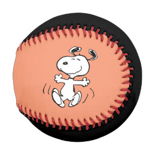 Balle De Baseball cacahuètes Une Danse Heureuse Snoopy