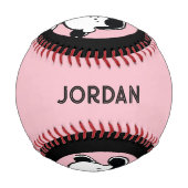 Balle De Baseball cacahuètes | Visages de Lucy (Dos)