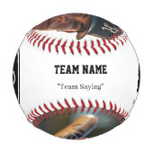 Balle De Baseball Cadeau commémoratif personnalisé pour les joueurs (Dos)