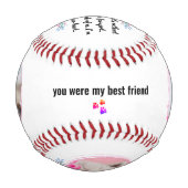 Balle De Baseball Cadeau Commémoratif Pour Animaux De Compagnie (Dos)