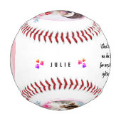 Balle De Baseball Cadeau Commémoratif Pour Animaux De Compagnie (Devant)