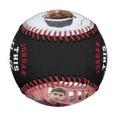 Balle De Baseball Cadeau d'anniversaire Cool personnalisé pour adole (Dos)