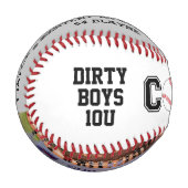 Balle De Baseball Cadeau de base-ball personnalisé - photo d'équipe (Devant Gauche)