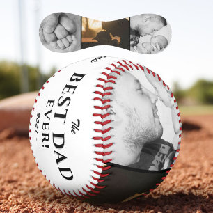 Balle De Baseball Cadeau de la fête des pères Meilleur papa de tous