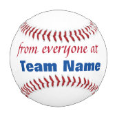 Balle De Baseball Cadeau de retraite (Dos)