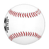 Balle De Baseball Cadeaux de base-ball personnalisés pour garçons d' (Devant)