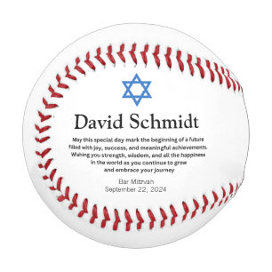 Balle De Baseball Cadeaux de baseball Bar Mitzvah pour garçons