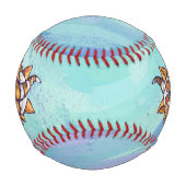 Balle De Baseball Cadeaux et accessoires de chats de gingembre (Devant)
