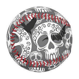 Balle De Baseball Calaveras décoratives Halloween