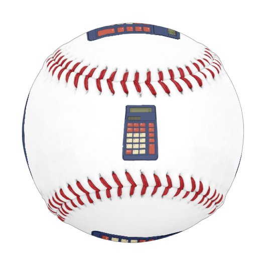 Balle De Baseball Calculatrice des années 80 90 Math School Nostalgi (Devant)