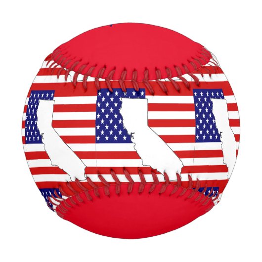 BALLE DE BASEBALL CALIFORNIE (Devant)