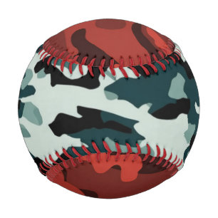 Balle De Baseball Camo Coloré