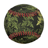 Balle De Baseball Camouflage fractal (Dos)