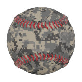 Balle De Baseball Camouflage numérique armée pixel photo imprimé (Dos)