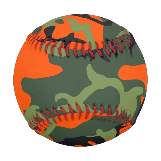 Balle De Baseball Camouflage Orange Hunter (Devant)