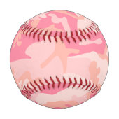 Balle De Baseball Camouflage rose, Armée (Dos)
