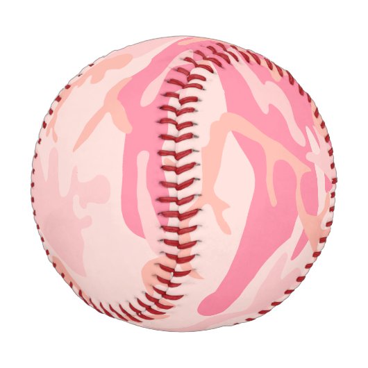 Balle De Baseball Camouflage rose, Armée (Angle)