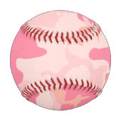 Balle De Baseball Camouflage rose, Armée (Devant)