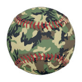 Balle De Baseball Camouflage Woodland (Dos)
