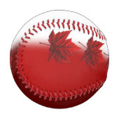 Balle De Baseball Canada Souvenir Baseballs Canada Maple Leaf (Devant Gauche)
