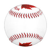 Balle De Baseball Canada Souvenir Baseballs Classique (Dos)