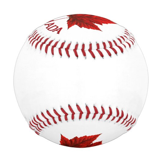 Balle De Baseball Canada Souvenir Baseballs Classique (Dos)