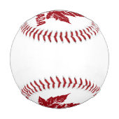 Balle De Baseball Canada Souvenir Baseballs Cool Retro (Dos)