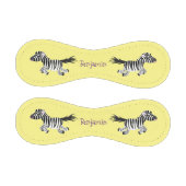 Balle De Baseball Caricature amusante de zèbre (Panneaux)