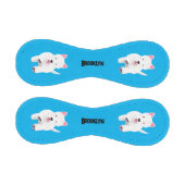 Balle De Baseball Caricature blanche de terrier de l'ouest (Panneaux)