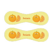 Balle De Baseball Caricature d'agrumes d'orange (Panneaux)