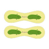 Balle De Baseball Caricature de cornichon joyeux (Panneaux)