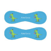 Balle De Baseball Caricature de dinosaure vert t rex (Panneaux)