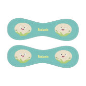 Balle De Baseball Caricature de légume de chou-fleur joyeux (Panneaux)