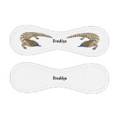 Balle De Baseball Caricature de lézard rouge (Panneaux)