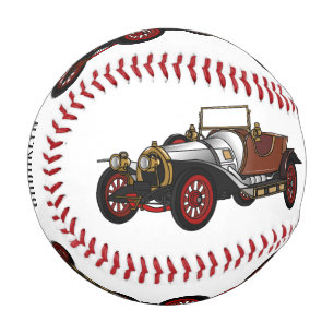 Balle De Baseball Caricature de voiture classique 1920